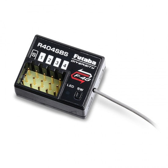 Futaba 10PXR with R404SBS receivers x1 F-4G Super Response Digital Remote Controller