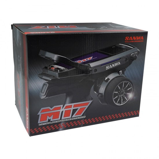 Sanwa M17 FH5 4-Channel 2.4GHz Radio System w/ RX-493i Receiver and RX492 I