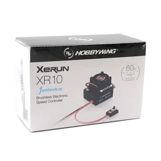 Hobbywing XERUN XR10-Justock G3S Sensored Brushless ESC For 1/10 RC 30112005