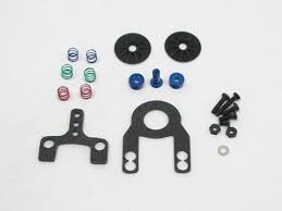 PN Racing Mini-Z MR-02/-03 Multi Length Graphite Disk Damper Set (Blue) MR2061B