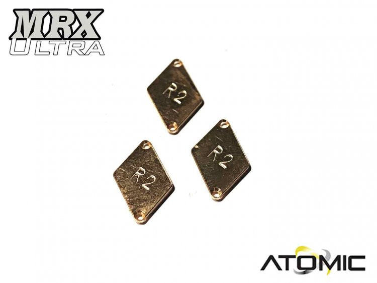 ATOMIC MXU Chassis Brass Mass R2 (2g, 3 pcs) MXU-OP02