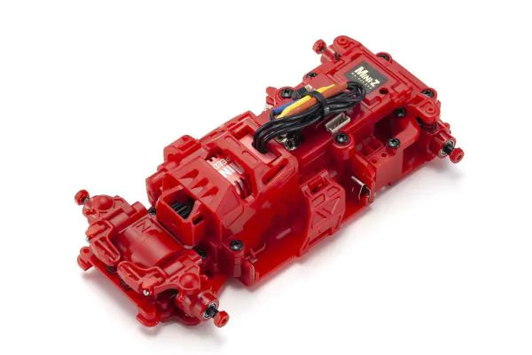Kyosho MINI-Z AWD MHS/ASF2.4GHz System MA030EVO Chassis Set Red Limited 32180R 【Limited edition】