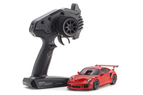 KYOSHO MINI-Z RWD MR-04 readyset Porsche 911 GT3 RS lavaorange 32358OR
