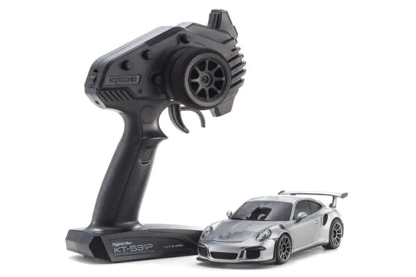 KYOSHO MINI-Z RWD MR-04 readyset Porsche 911 GT3 RS GT-silbermetallic 32358S