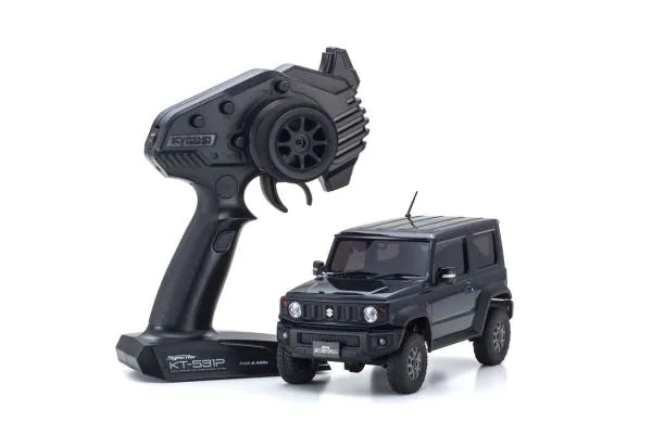 Kyosho Radio Controlled Electric Powered Crawling car MINI-Z 4×4 Series Ready Set Suzuki Jimny Sierra Blueish Black Pearl 3 32523BP