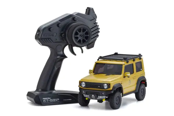 KYOSHO MINI-Z 4x4 readyset Suzuki Jimny Sierra APIO JIMNY TS4 Yellow Ocher 32537LBR