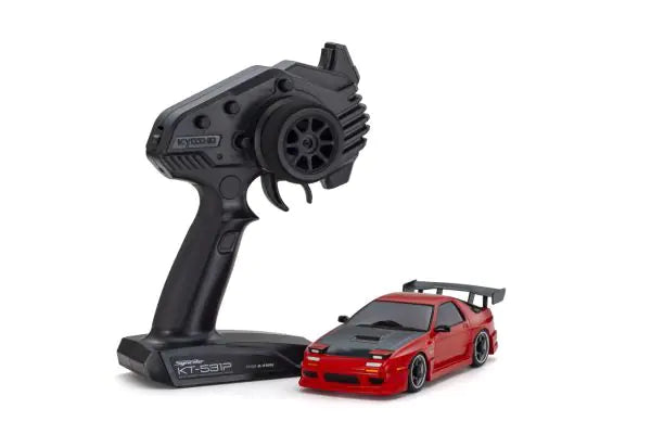 KYOSHO MINI-Z AWD MA020 READY SET MAZDA SAVANNA RX-7 FC3S with Aero Kit and CFRP hood Red 32646R RTR