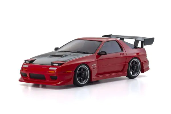 KYOSHO AWD MA-020 MAZDA SAVANNA RX-7 FC3S with Aero Kit and CFRP hood BODY Red MZP476R