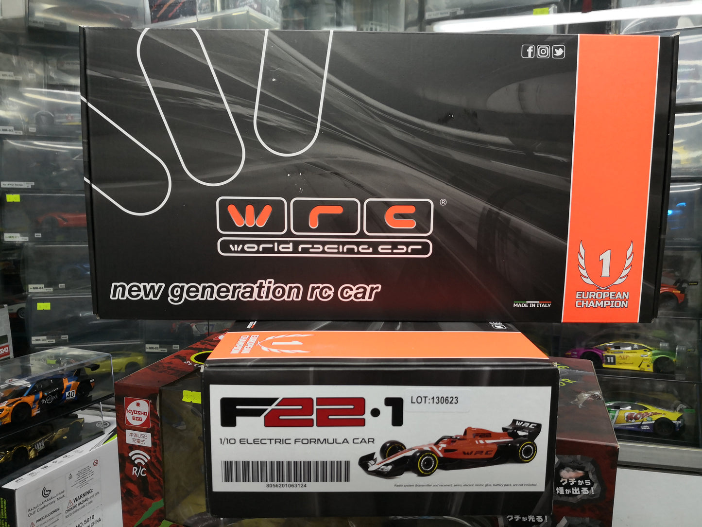 WRC F22.1 1/10 ELECTRIC FORMULA CAR LOT:130623
