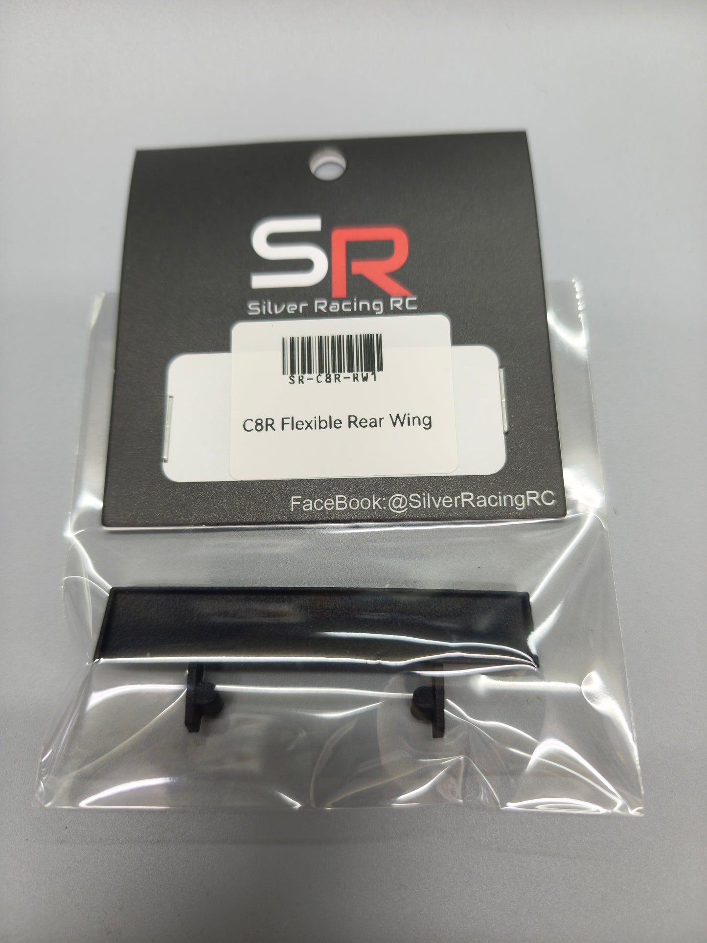 SR RACING MIN-Z C8R FLEXIBLE REAR WING SR-C8R-RW1