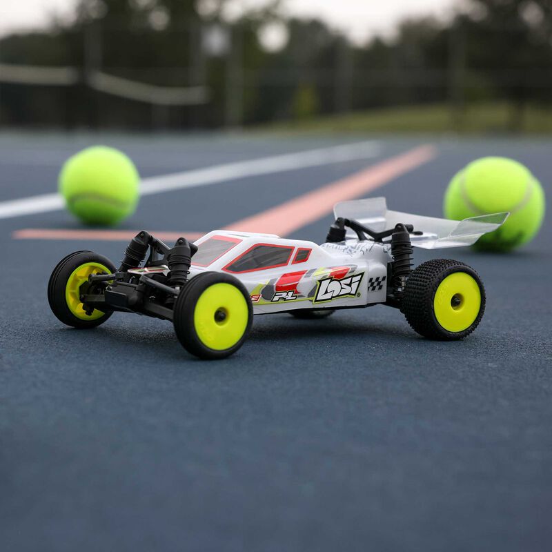 LOSI 1/24 Micro-B 2WD Buggy RTR, White Item No. LOS00007T1