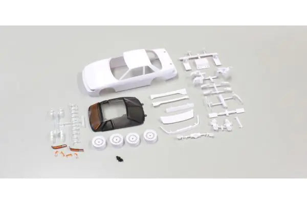 KYOSHO MINI-Z NISSAN SILVIA S13 White body set(w/Wheel MZN178