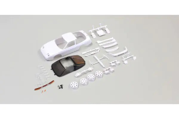 KYOSHO MINI-Z NISSAN 180SX White body set(w/Wheels) MZN179