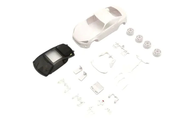 TOYOTA 86 White Body set (w/rims) MZN231