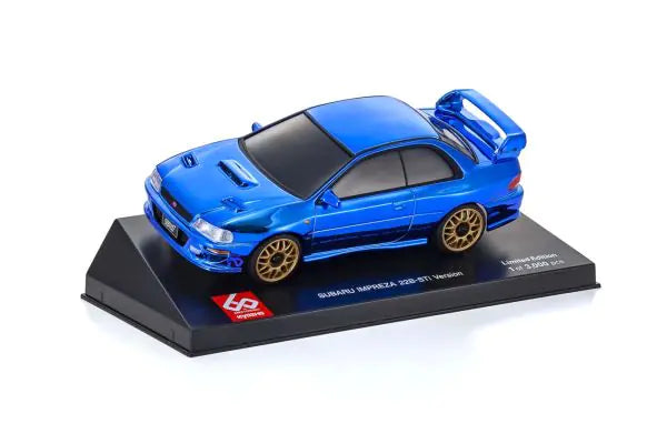 KYOSHO MINI-Z AWD MA020N SUBARU Impreza 22B-STi Version Chrome Blue BODY Kyosho 60th Anniversary MZP457CBL