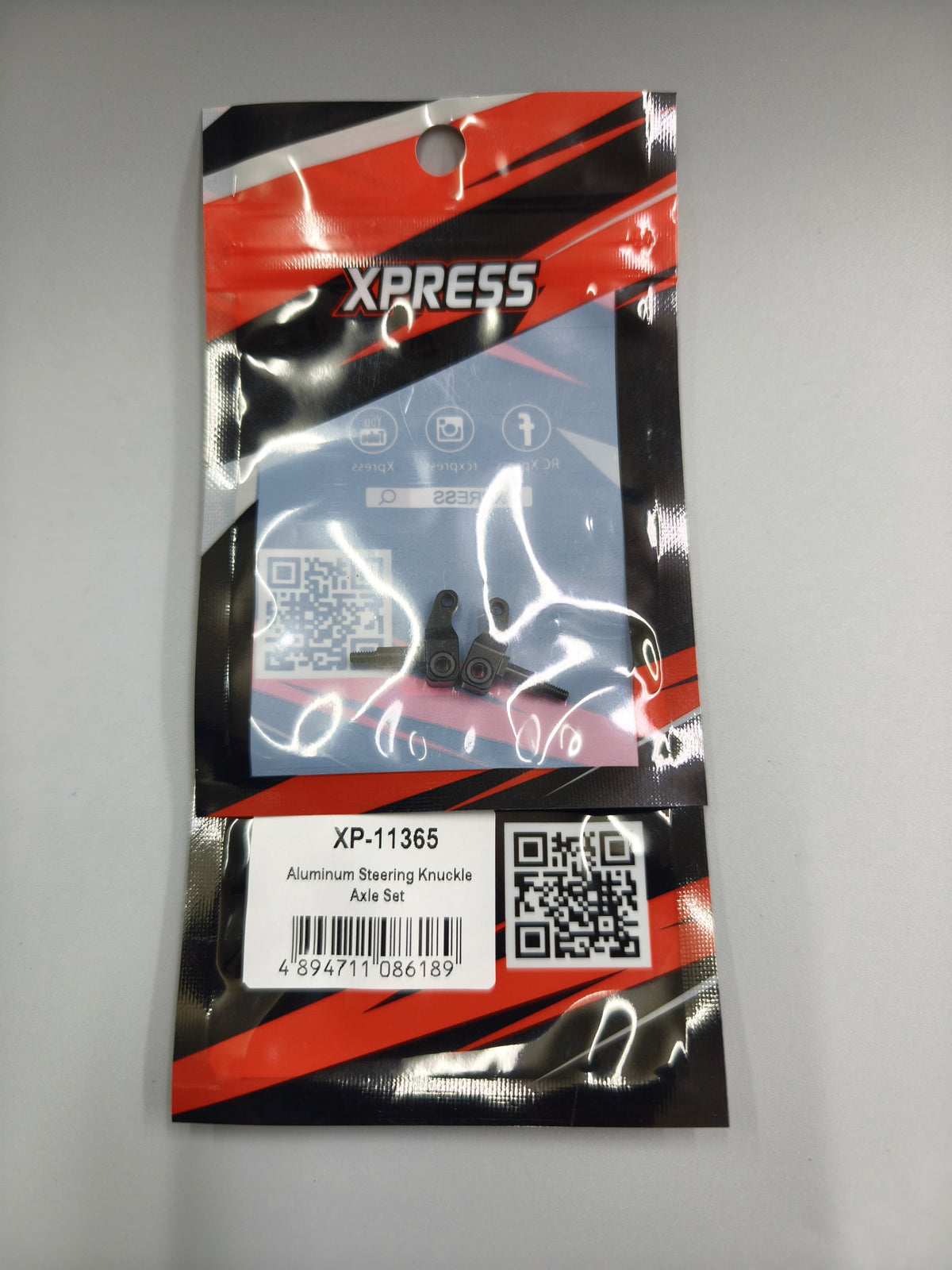 XPRESS Z1 Alum. steering knuckle axle set XP-11365