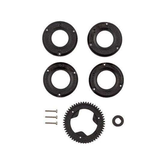 Team Associated RC28R.1 Spur Gear and Differential Covers Set 21868
