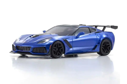 Kyosho MR-03 RWD Chevrolet Corvette ZR1 ELKHART LAKE BLUE METALLIC  Body MZP240BL