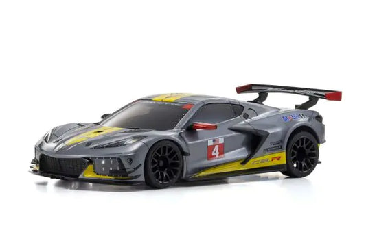KYOSHO MINI-Z MR-03W-MM CHEVROLET® CORVETTE® C8.R Gunmetal  BODYMZP244GM