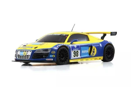 KYOSHO MINI-Z RWD ASC MR04W-MM ASC MR04W-MM Audi R8 LMS Phoenix Racing NBR 2010 #98 MZP259BT