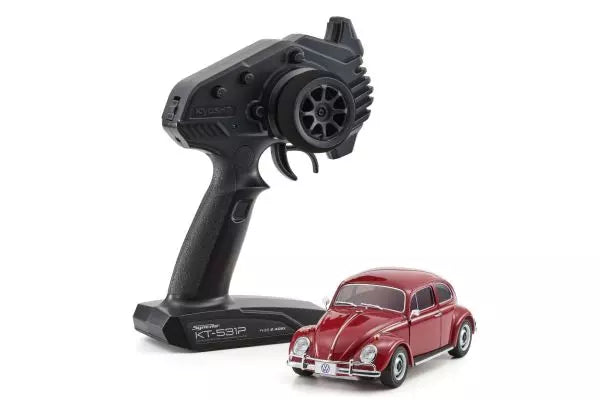 PRE-ORDER KYOSHO MINI-Z RWD MR-04 readyset VW Beetle 1966 Model Ruby Red 32374RR
