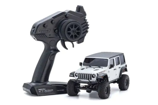 MINI-Z 4x4 readyset JeepⓇ Wrangler Unlimited Rubicon Bright White 32536W