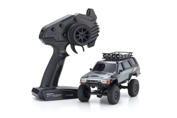 KYOSHO MINI-Z 4x4 readyset TOYOTA 4Runner (Hilux Surf) with Accesorry parts Dark Gray Metallic 32540GM