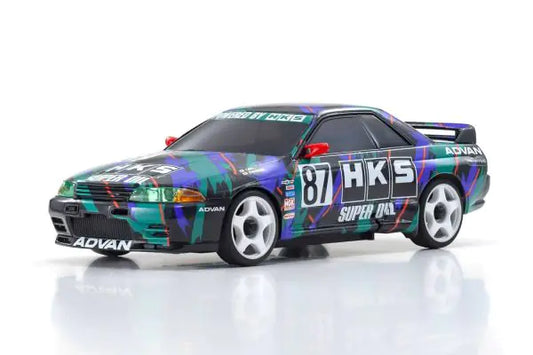 KYOSHO MINI-Z MA-020 HKS SKYLINE GT-R (R32) 1993 #87 MZP482HK BODY SET