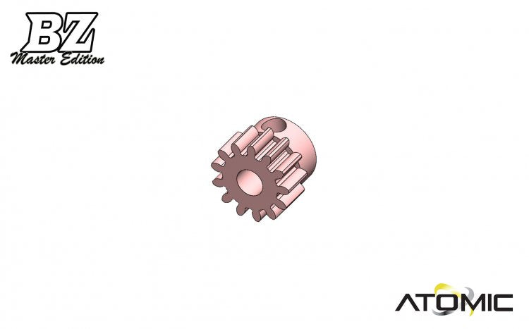 ATOMIC BZM Alu. Motor Pinion 13T  BZM-UP06-13