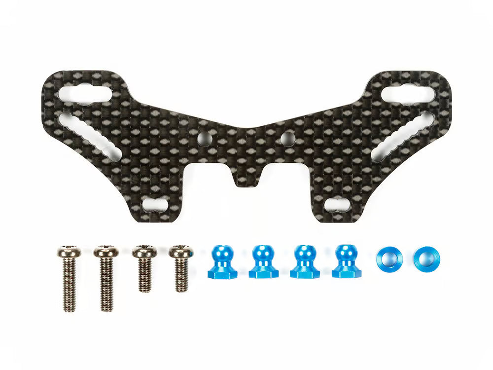 TAMIYA  54633 TT-02 TYPE-S CARBON DAMPER STAY (REAR)