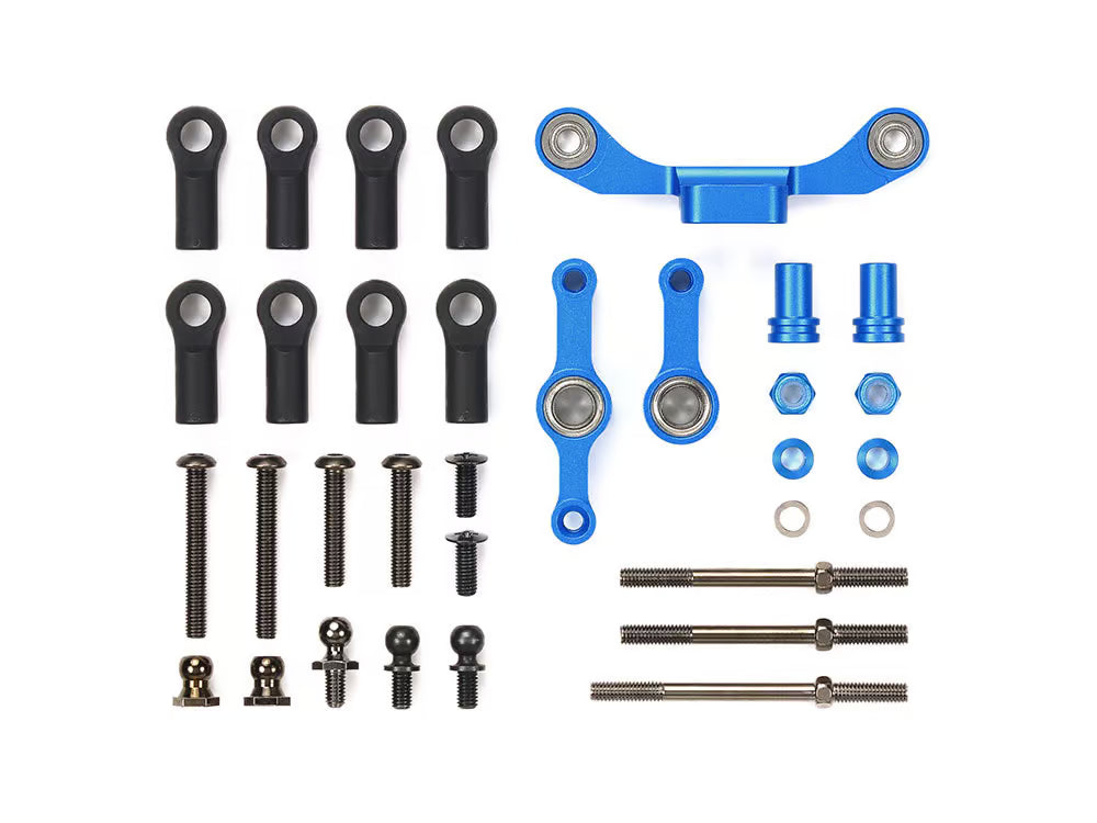 Tamiya 54965 TT-02 TYPE-S Aluminum Steering Set (Long Tie-Rod)