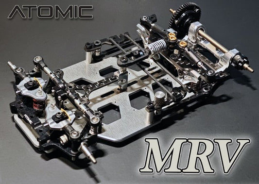 Atomic 1/28 MRV V-Link RWD Chassis Kit