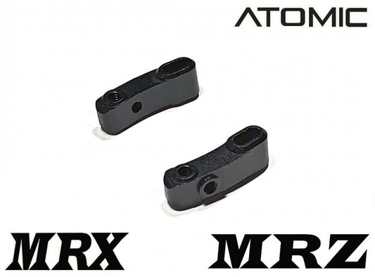 ATOMICMRV, MRX, MRZEX, MRZSF Aluminium Front Knuckle V2-Black MRZ-UP09-V2-K