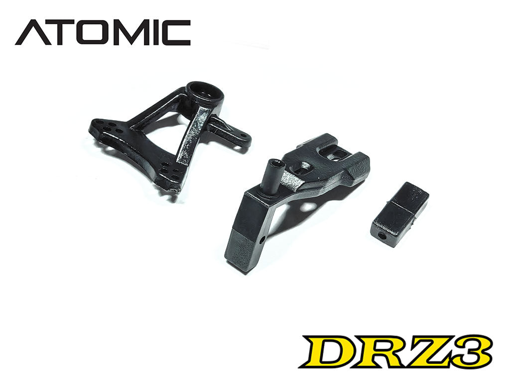 ATOMIC DRZ3 DRZ3-10 MP STEERING CRANK AND SERVO MOUNT