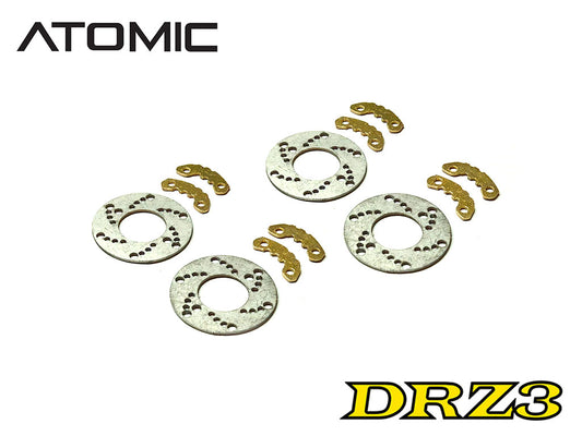 ATOMIC DRZ3 DRZ3-UP06 BRAKE DISC (4 SET) (MP / MS)