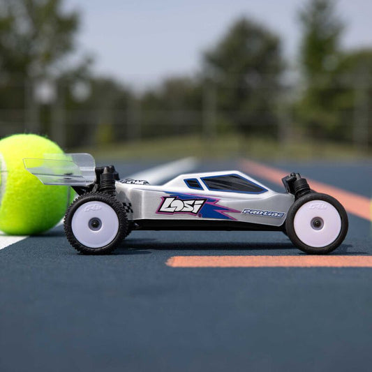 LOSI 1/24 Micro-B 2WD Buggy RTR, Silver  LOS00007T2